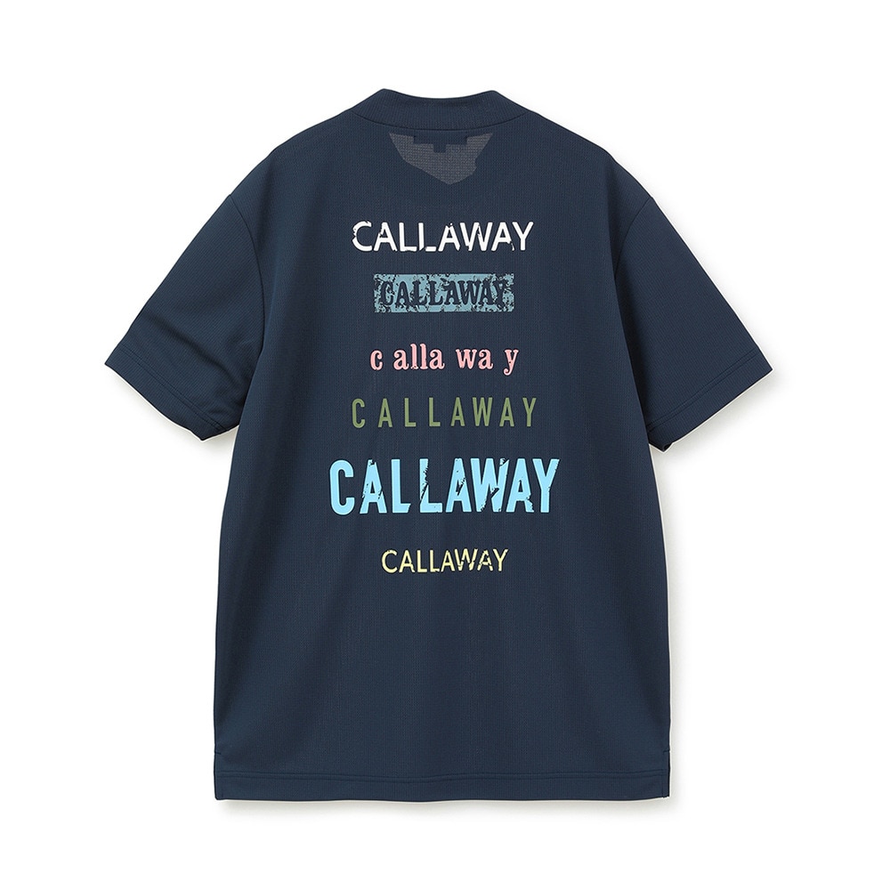 キャロウェイ（CALLAWAY）（メンズ）ゴルフウェア 半袖モックネックシャツ C24134119-1120