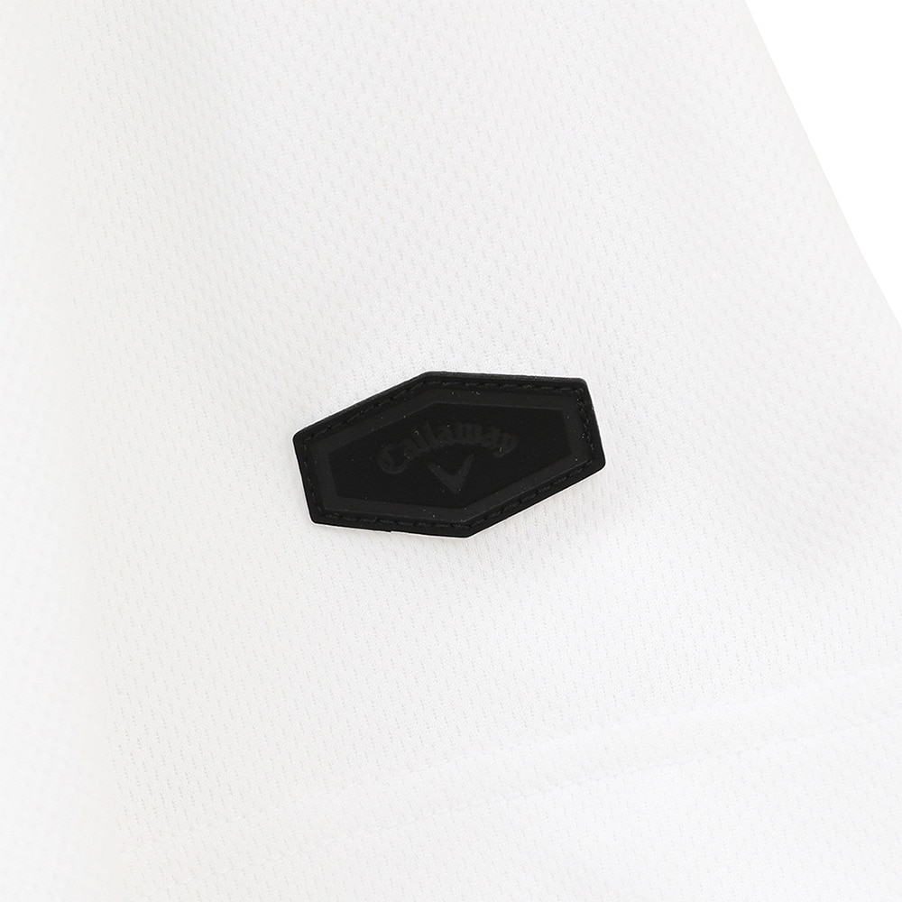 キャロウェイ（CALLAWAY）（メンズ）ゴルフウェア 接触冷感 半袖モックネックシャツ C24134126-1030