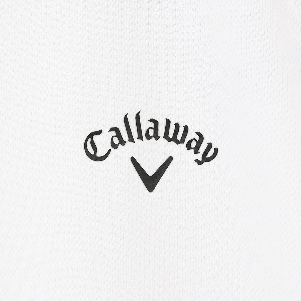 キャロウェイ（CALLAWAY）（メンズ）ゴルフウェア 接触冷感 半袖モックネックシャツ C24134126-1030