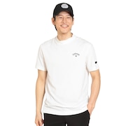 (メンズ)ゴルフウェア 接触冷感 半袖モックネックシャツ C24134126-1030