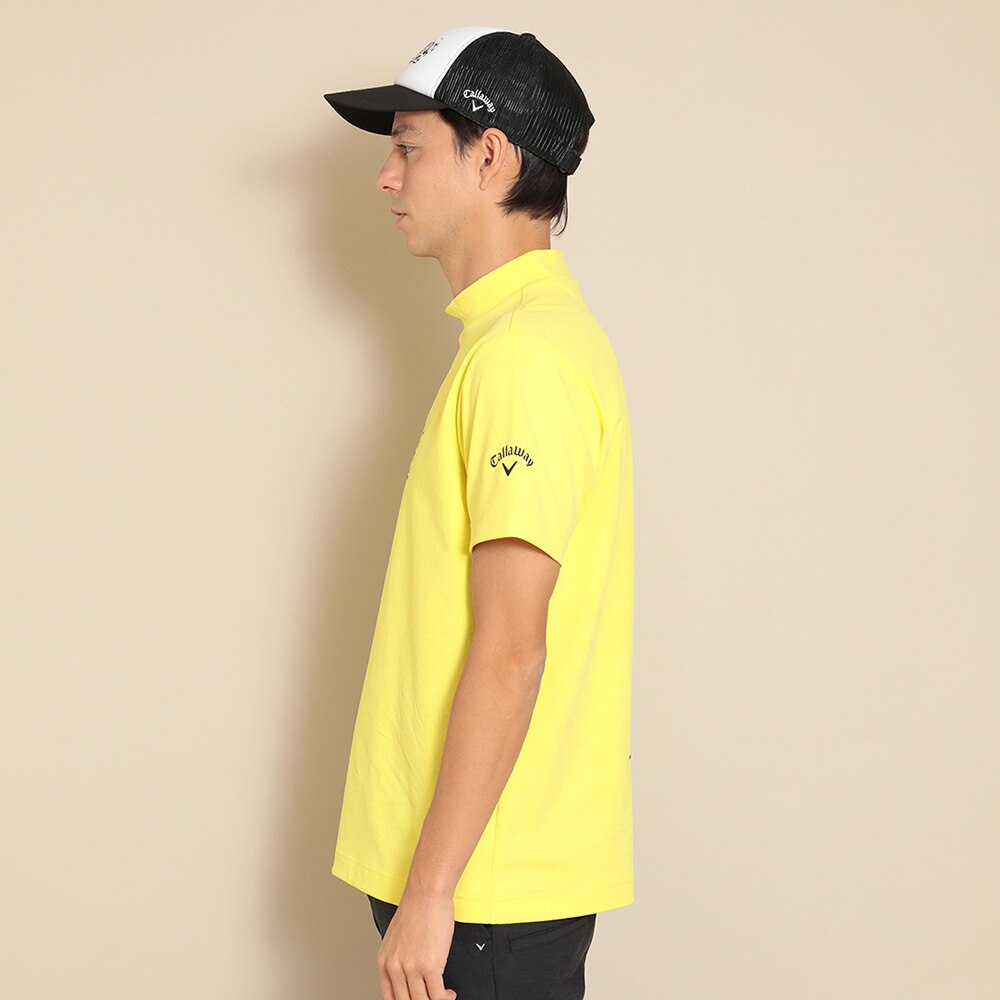 キャロウェイ（CALLAWAY）（メンズ）ゴルフウェア 半袖モックネックシャツ C24134120-1060