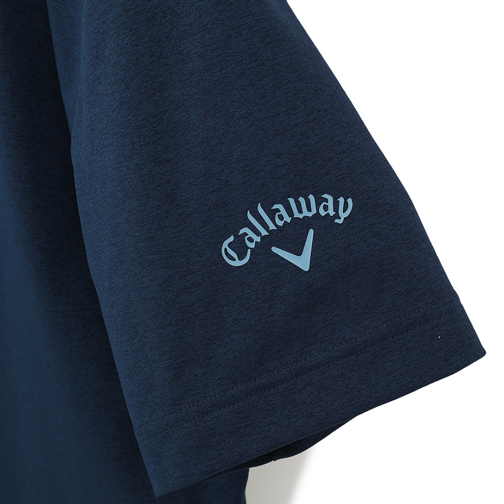 キャロウェイ（CALLAWAY）（メンズ）ゴルフウェア 半袖モックネックシャツ C24134120-1120