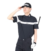 (メンズ)ゴルフ メンズ 半袖モックネックプルオーバー 012-4166003