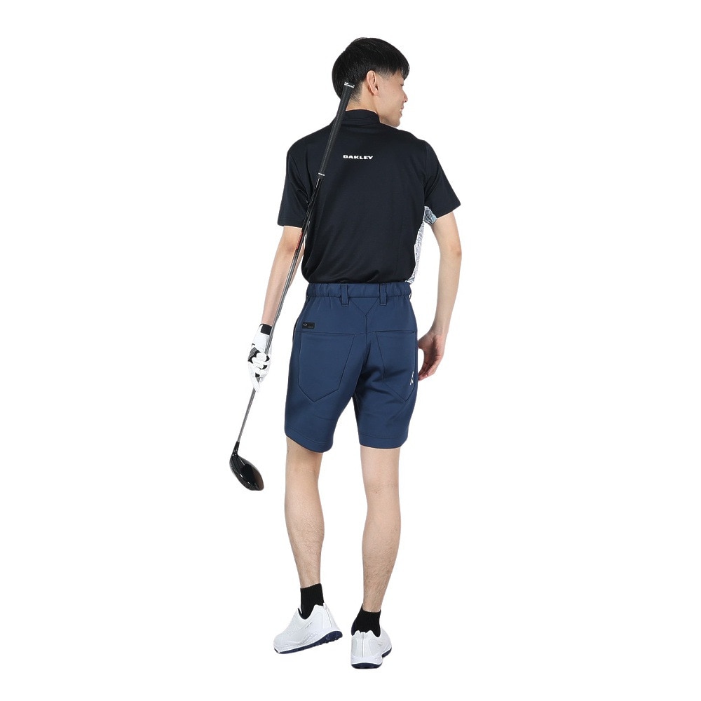 オークリー（OAKLEY）（メンズ）ゴルフウェア 半袖 吸汗速乾 Reliable モックシャツ FOA406438-02E