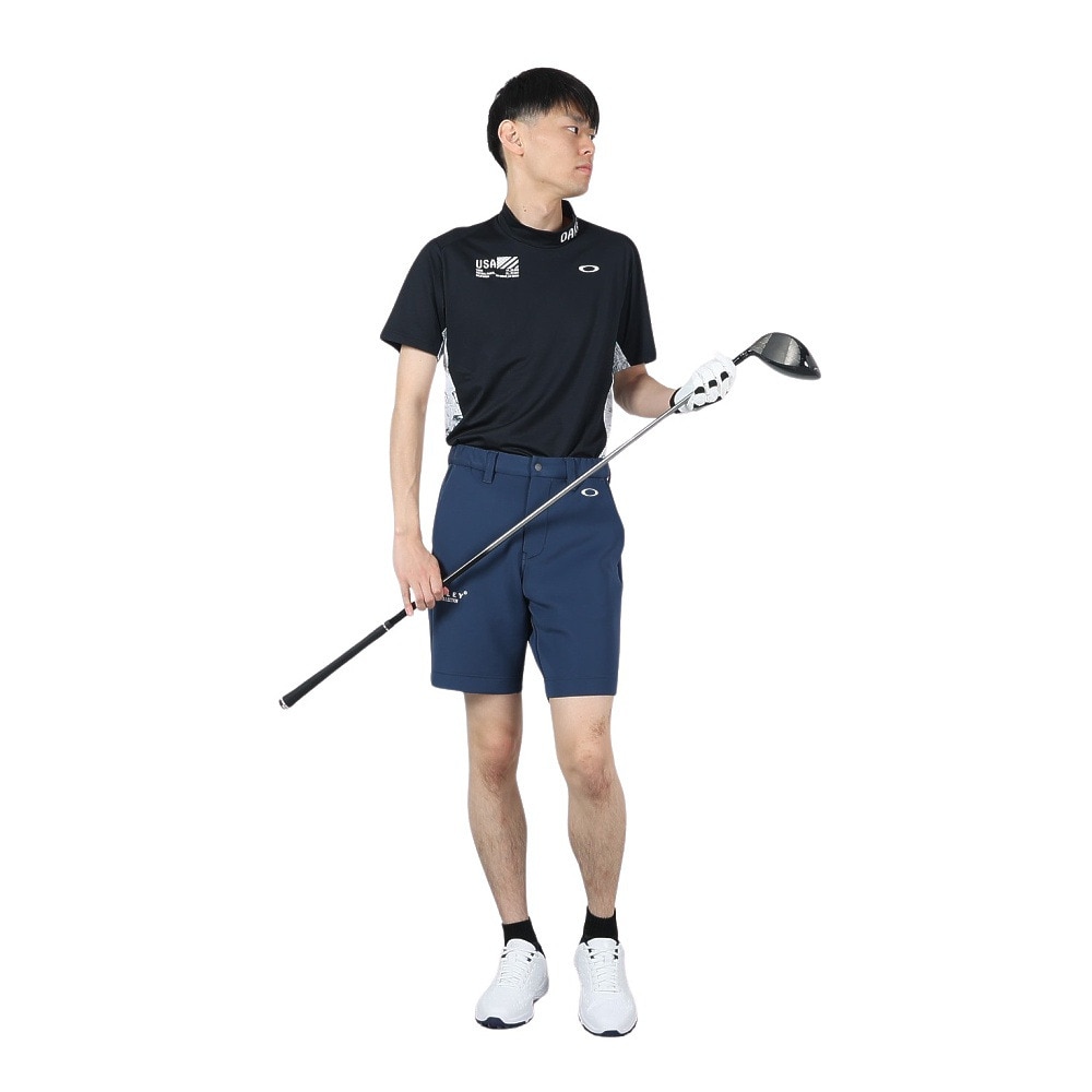 オークリー（OAKLEY）（メンズ）ゴルフウェア 半袖 吸汗速乾 Reliable モックシャツ FOA406438-02E