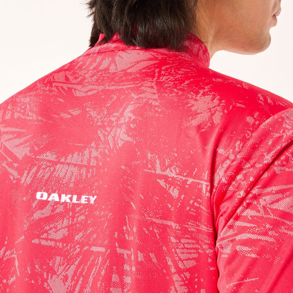オークリー（OAKLEY）（メンズ）ゴルフウェア 吸汗速乾 接触冷感 コールド 半袖モックネックTシャツ FOA406440-41V