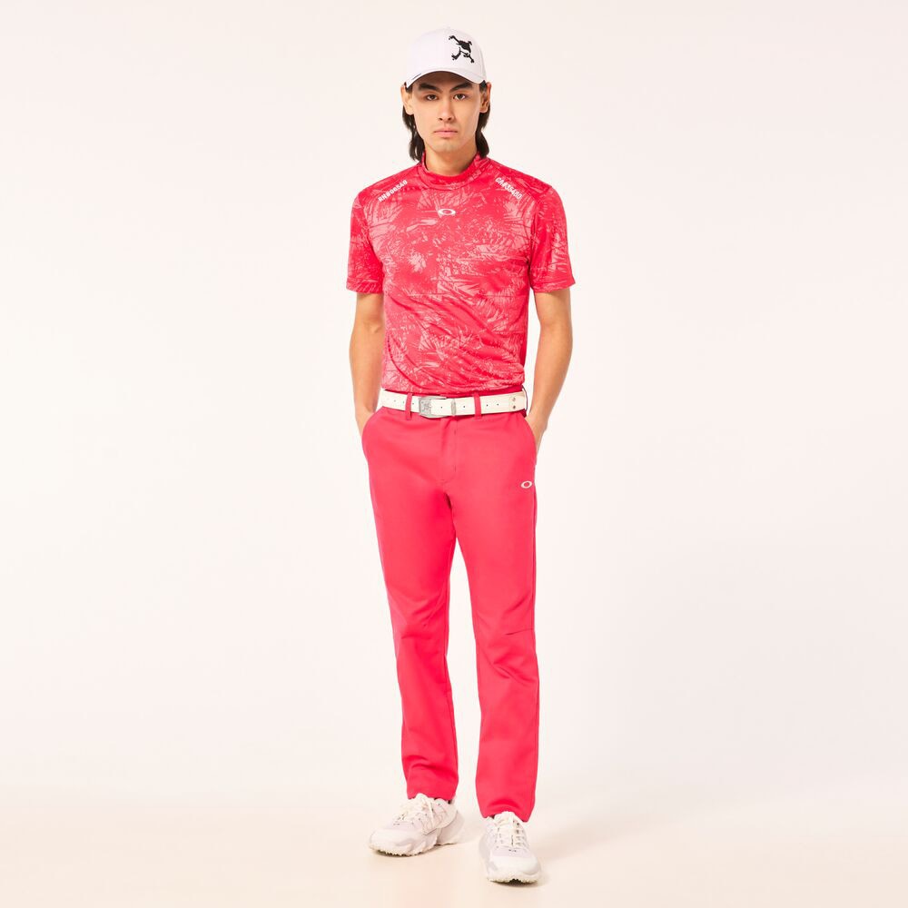オークリー（OAKLEY）（メンズ）ゴルフウェア 吸汗速乾 接触冷感 コールド 半袖モックネックTシャツ FOA406440-41V
