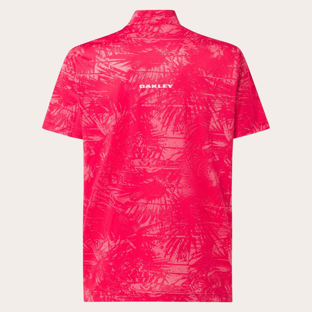 オークリー（OAKLEY）（メンズ）ゴルフウェア 吸汗速乾 接触冷感 コールド 半袖モックネックTシャツ FOA406440-41V