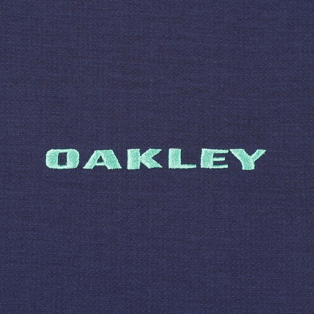 オークリー（OAKLEY）（メンズ）ゴルフウェア 半袖 吸汗速乾 ELLIPSE LOGO モックシャツ FOA406524-67Z