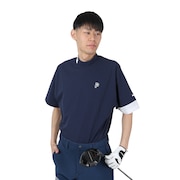 プーマ（PUMA）（メンズ）ゴルフウェア P ストレッチ CB リラックス モックネック 半袖 シャツ 627769-01