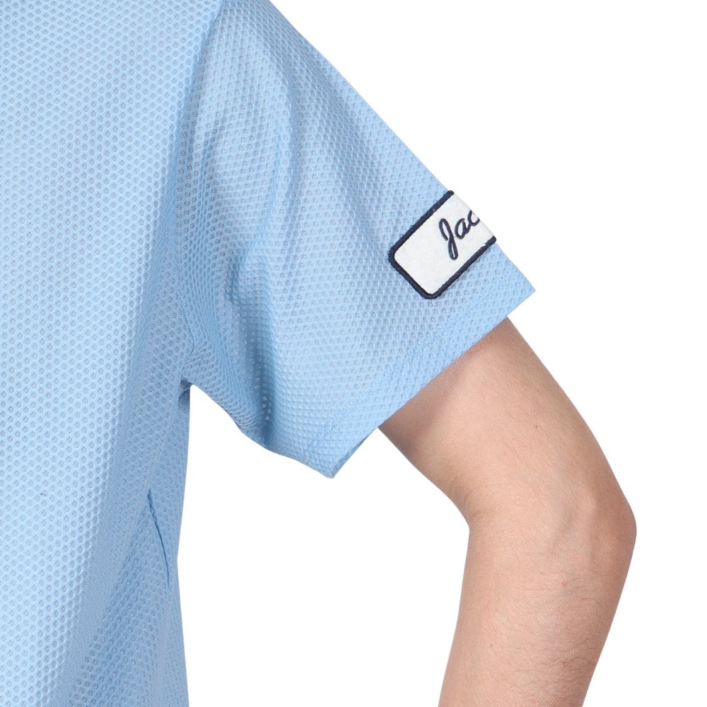 GB GOLF（ゴールデンベア ゴルフ）（メンズ）ゴルフウェア 半袖 吸水速乾 モックネックTシャツ 311Q5541-C42
