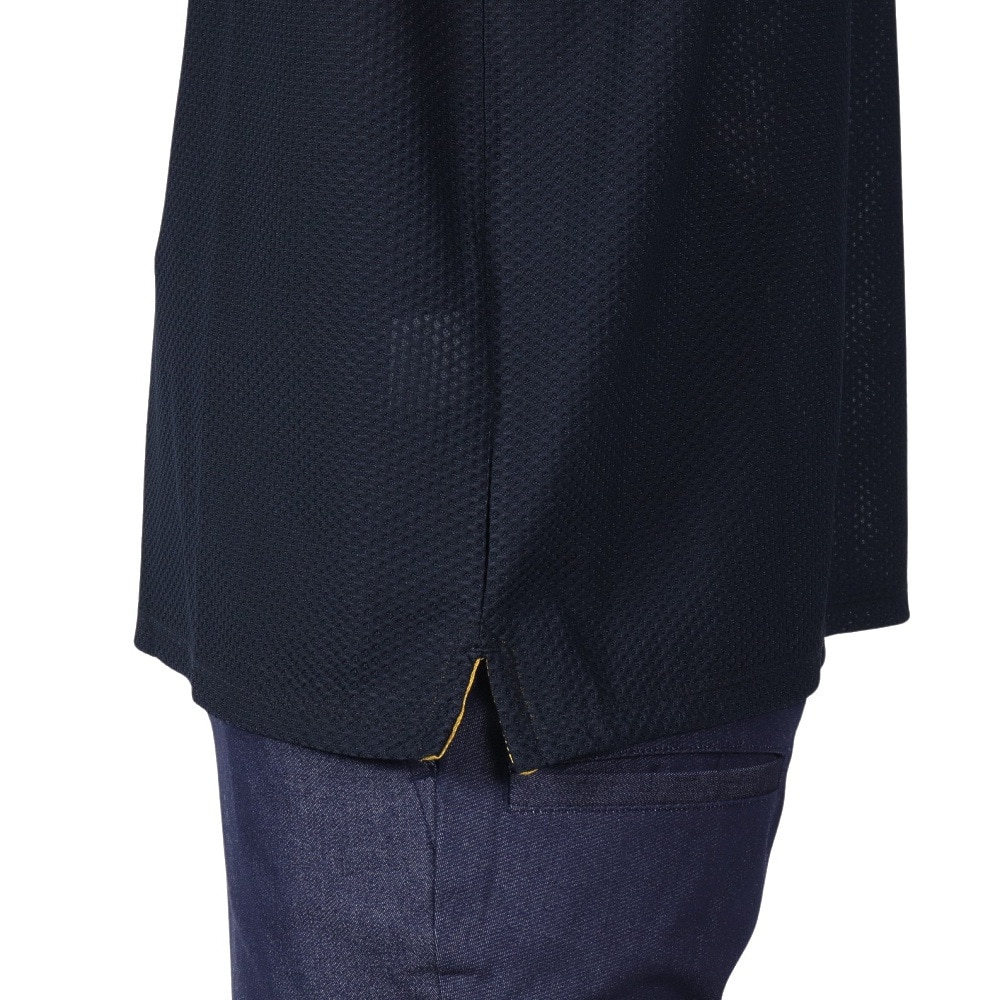 GB GOLF（ゴールデンベア ゴルフ）（メンズ）ゴルフウェア 半袖 吸水速乾 モックネックTシャツ 311Q5541-C48