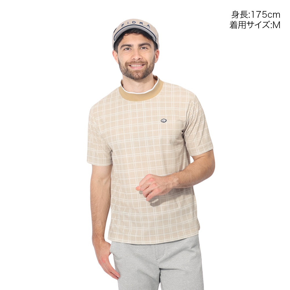 フィドラ（FIDRA）（メンズ）ゴルフウェア 半袖 吸汗速乾 モック