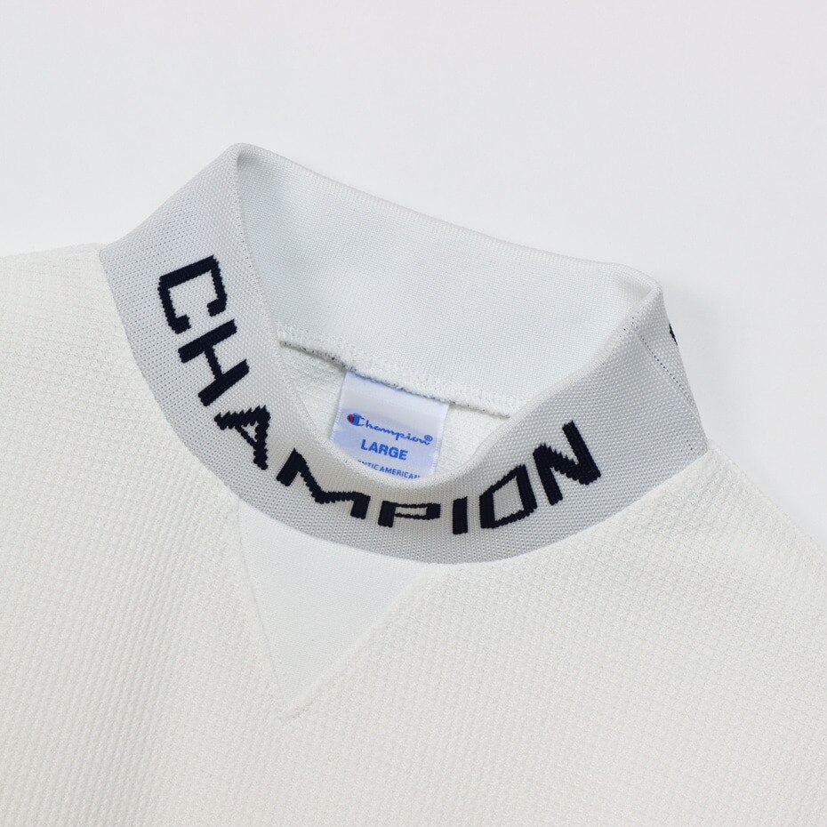 チャンピオン（CHAMPION）（メンズ）ゴルフウェア モックネック 半袖シャツ C3-ZG307 020★★★