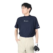 チャンピオン（CHAMPION）（メンズ）ゴルフウェア 速乾 モックネックシャツ 半袖Tシャツ C3-ZG322 370