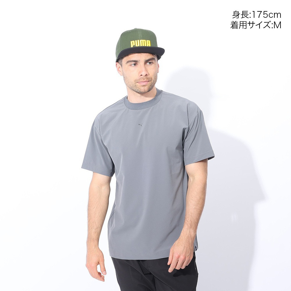 プーマ（PUMA）（メンズ）ゴルフウェア 吸汗速乾 EXストレッチ 半袖Tシャツ 631002-01