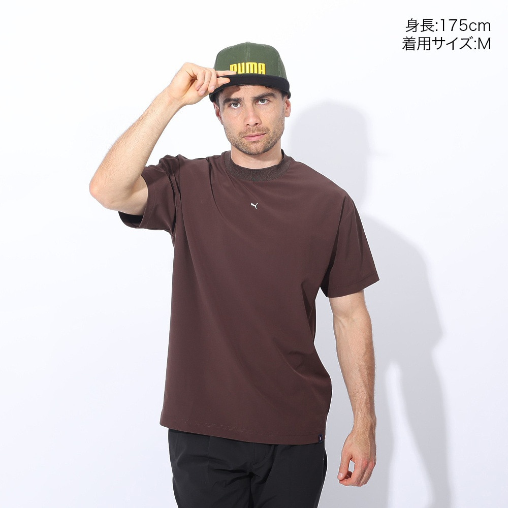 プーマ（PUMA）（メンズ）ゴルフウェア 吸汗速乾 EXストレッチ 半袖Tシャツ 631002-03