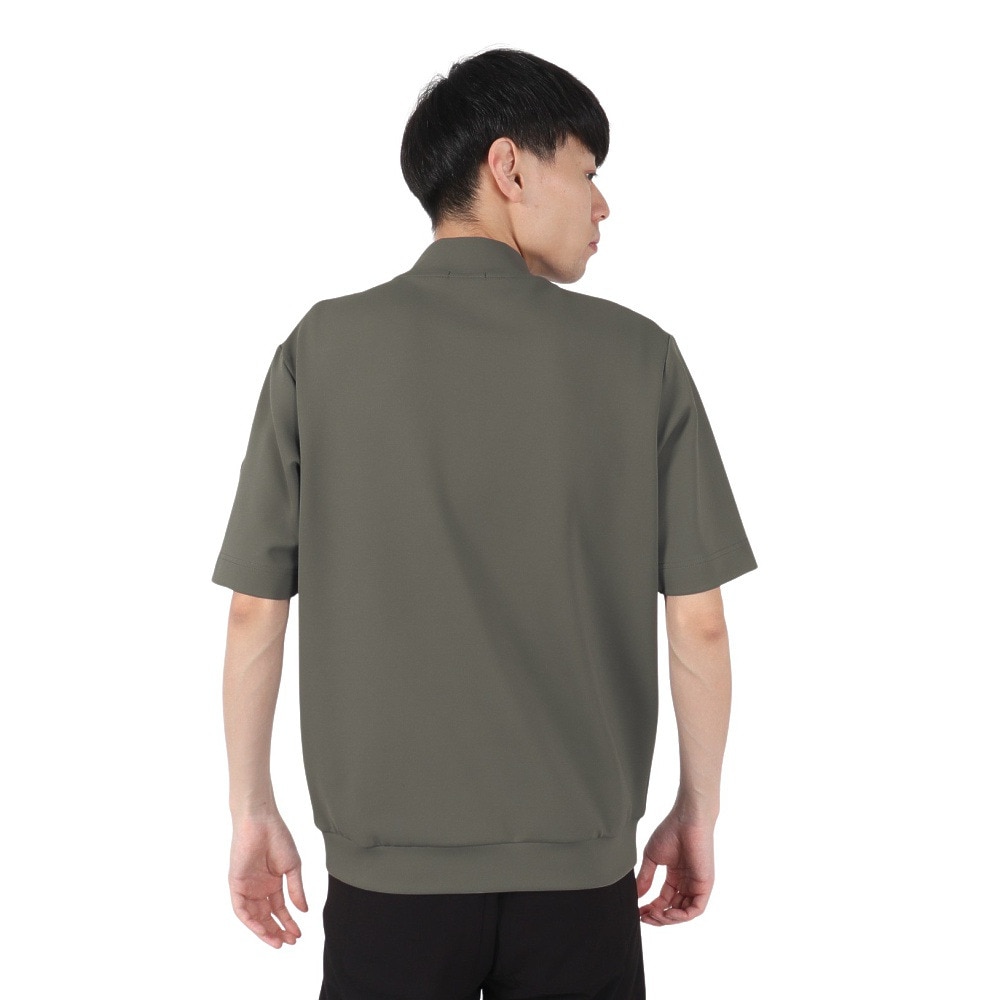 モコ（MOCO）（メンズ）ゴルフ 半袖 モックネック シャツ 21-2241241-18