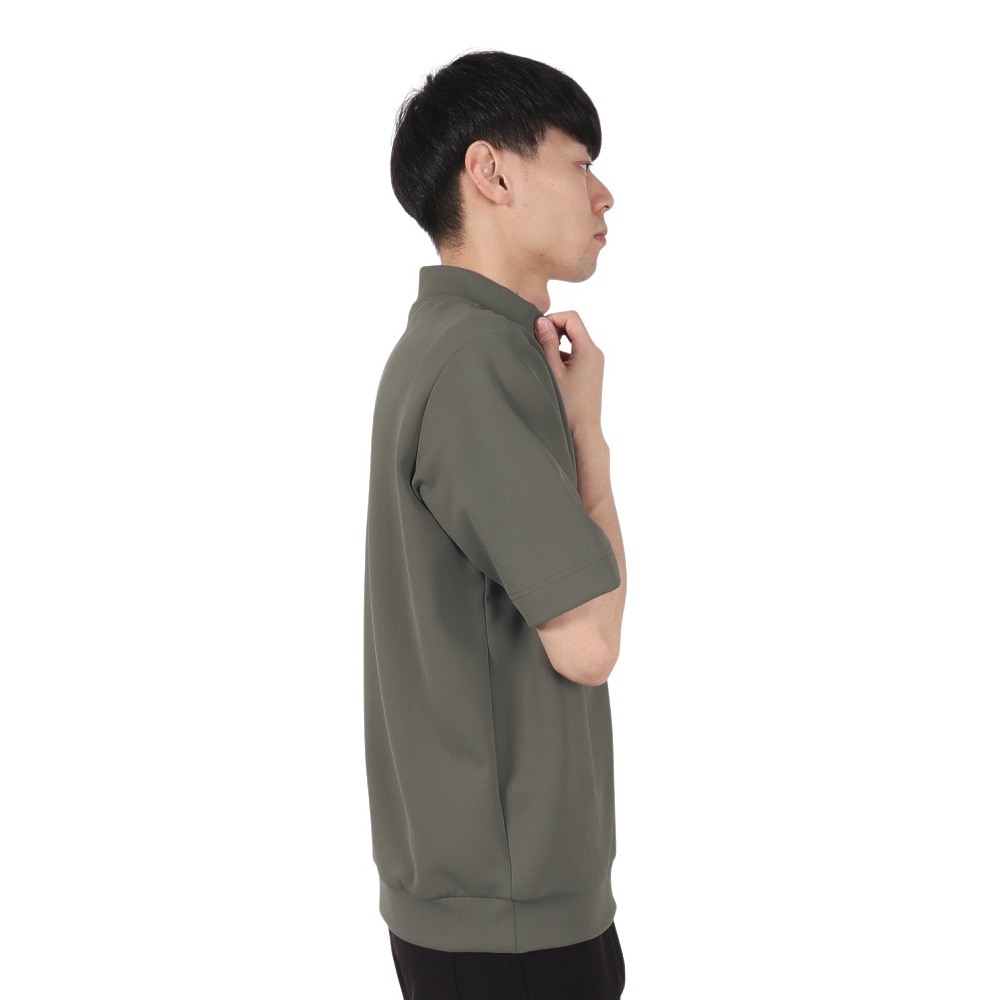 モコ（MOCO）（メンズ）ゴルフ 半袖 モックネック シャツ 21-2241241-18