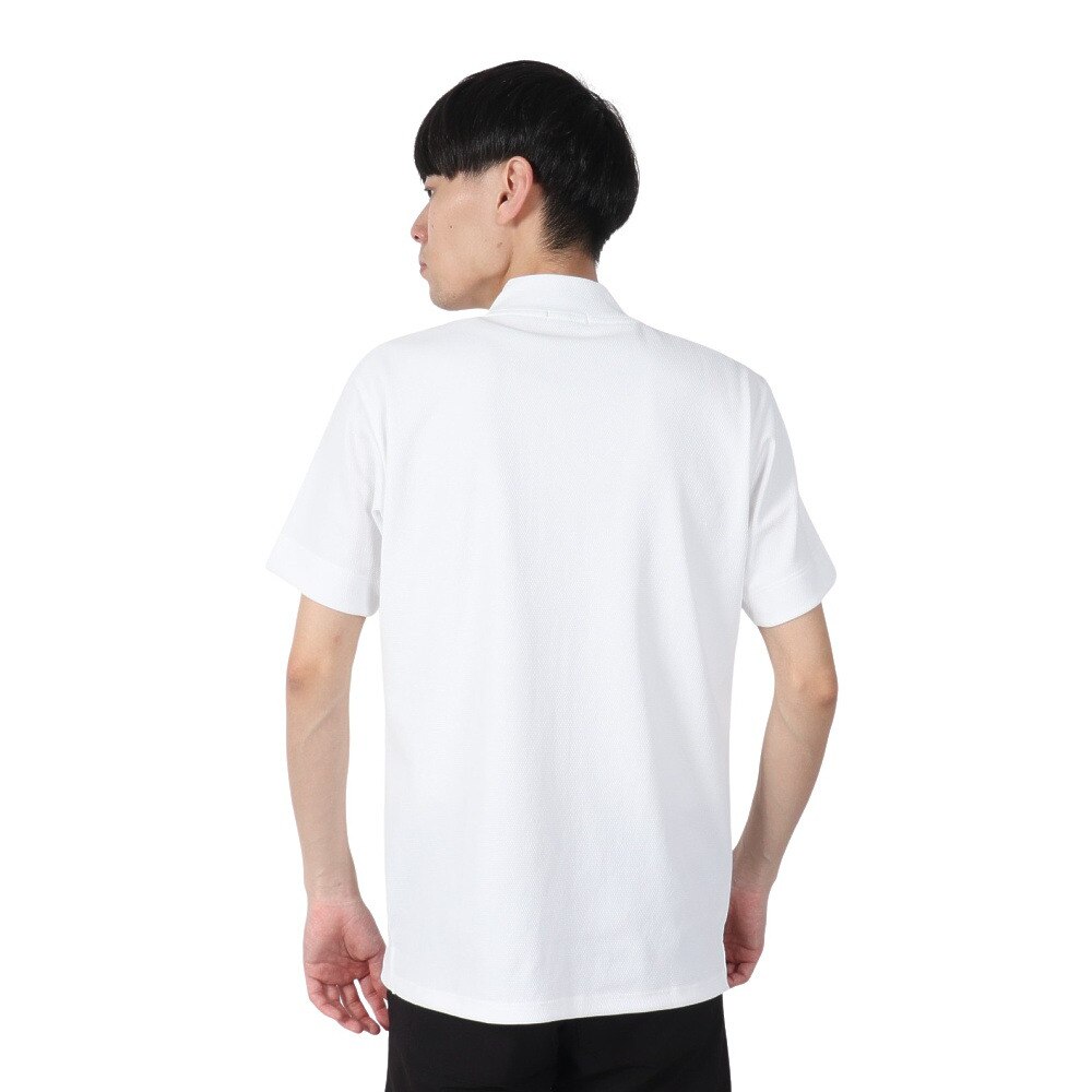 モコ（MOCO）（メンズ）ゴルフ 半袖 モックネック ボタンシャツ 21-2241242-05