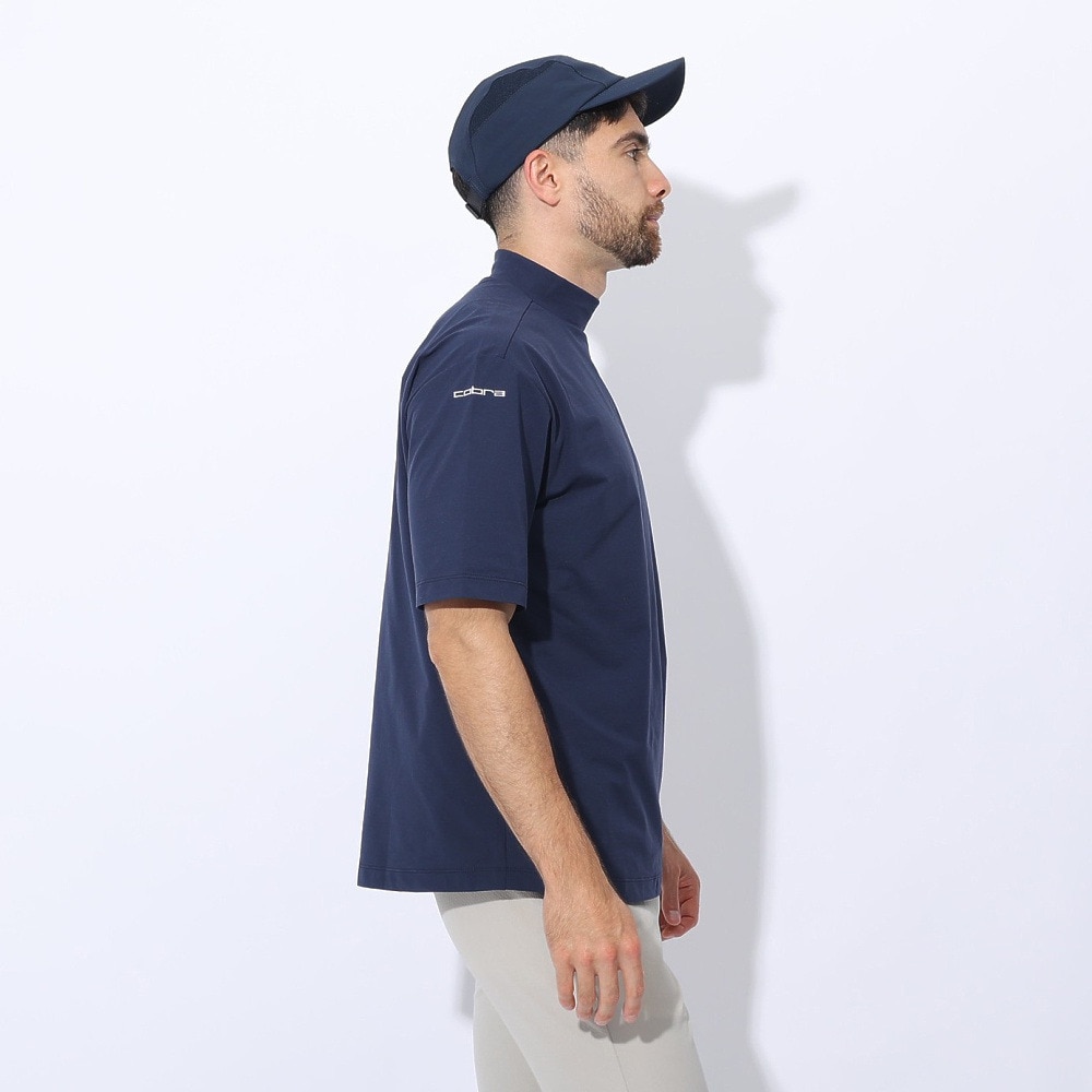 コブラ（Cobra）（メンズ）ゴルフウェア 半袖 モックネックTシャツ 631194-01