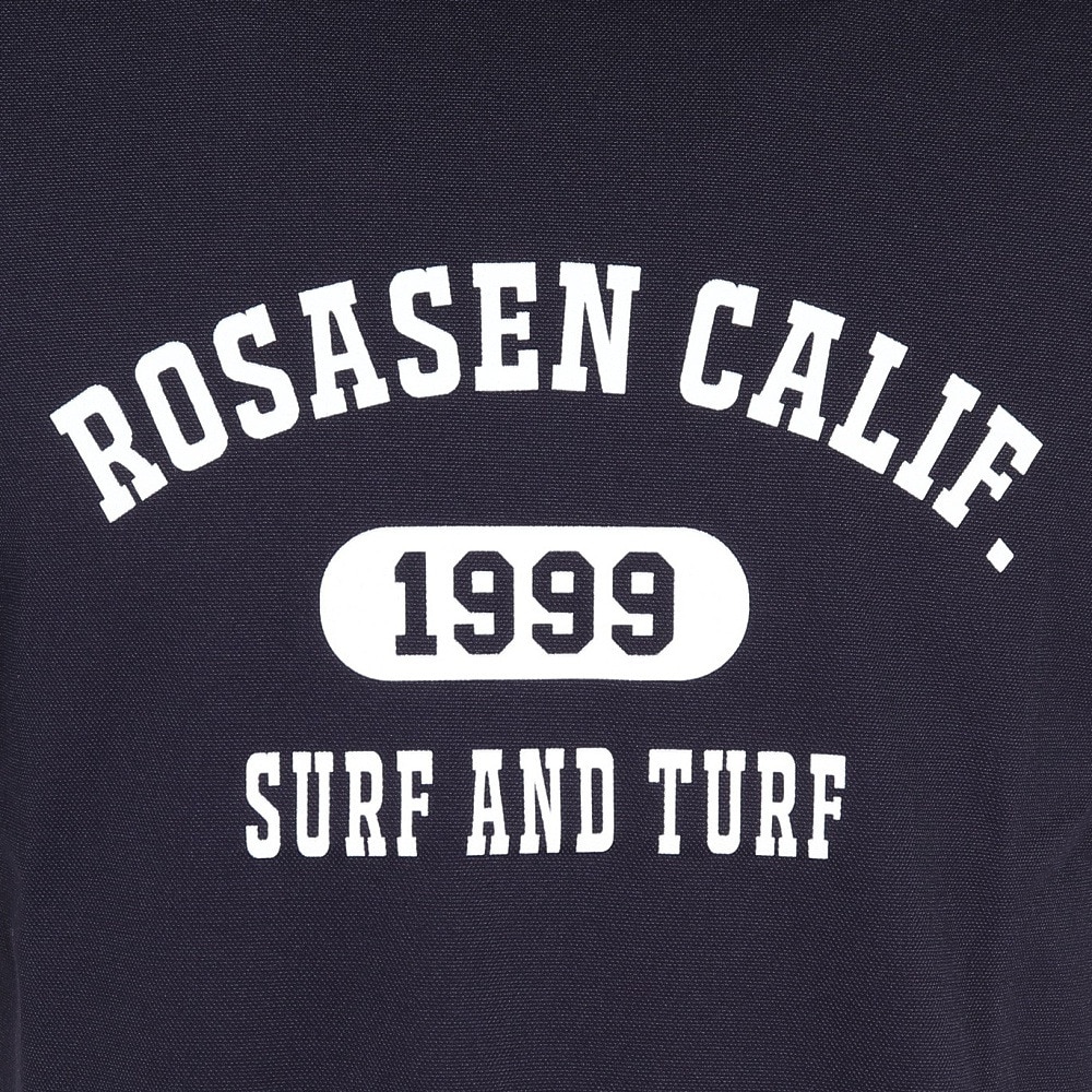 ROSASEN（メンズ）ゴルフウェア ストレッチ カノコインレー 半袖モックネック 044-22741-098-24AW