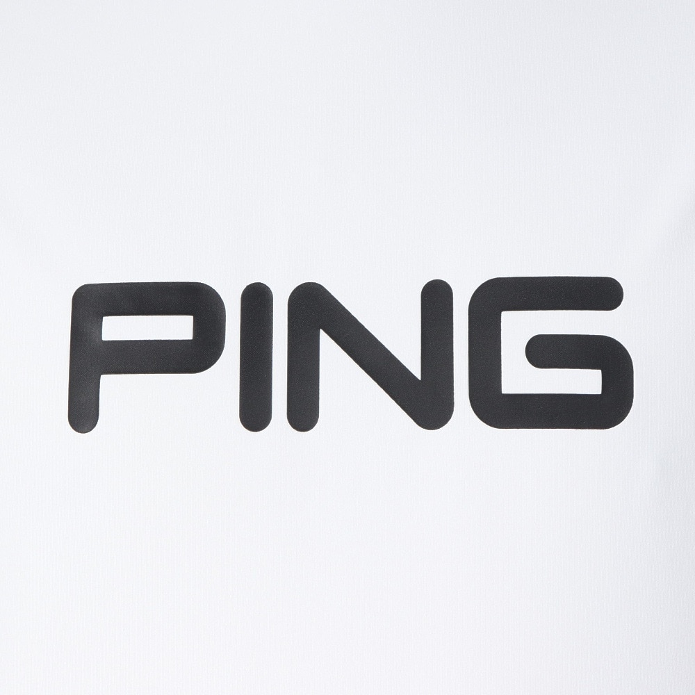 ピン（PING）（メンズ）ゴルフウェア モックネック 半袖 セミカワプロ ハイネックシャツ 621-4267701-030