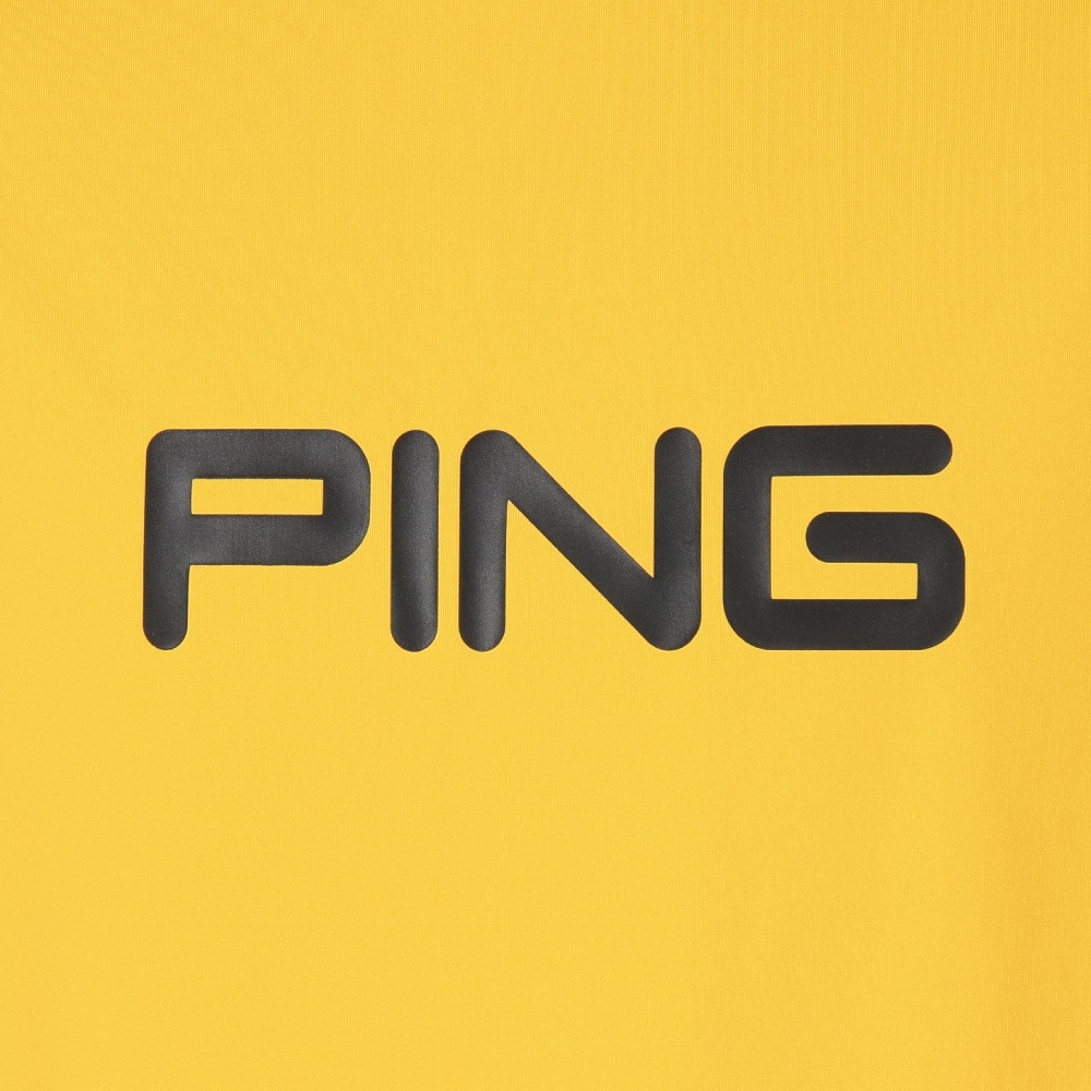ピン（PING）（メンズ）ゴルフウェア 速乾 消臭 半袖 ハイネックシャツ 621-4267701-060
