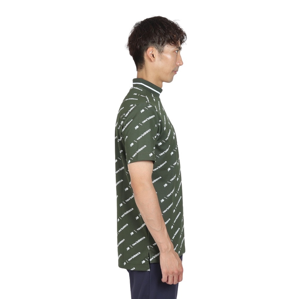 ニューバランス モックネック 半袖　新品 モックネック半袖プルオーバー(半袖シャツ・ポロシャツ)|New