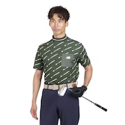 (メンズ)ゴルフウェア 半袖モックネック ショートスリーブ プルオーバーシャツ 012-4266005-180