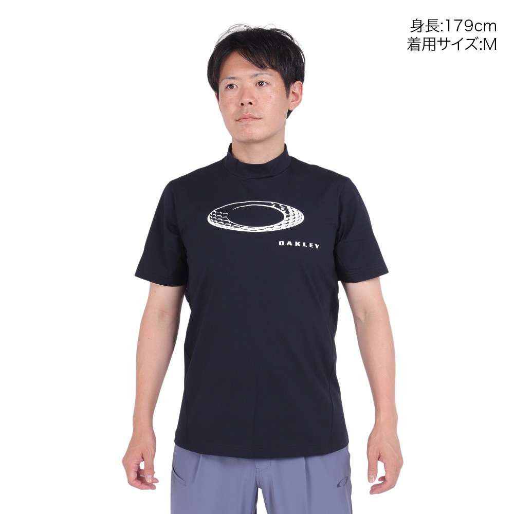 オークリー（OAKLEY）（メンズ）ゴルフウェア 吸汗速乾 ELI モック 半袖シャツ FOA406960-02E