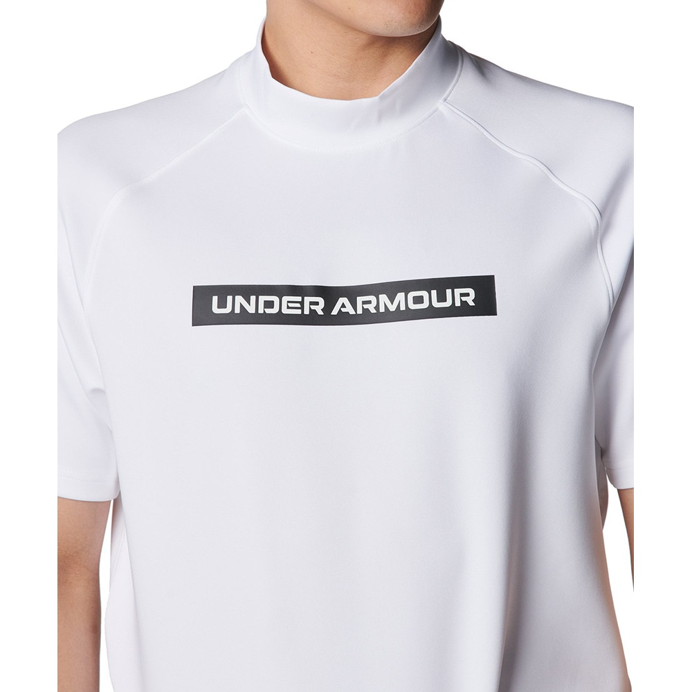 アンダーアーマー（UNDER ARMOUR）（メンズ）ゴルフウェア ドライブ アーマーニット モックネック 半袖シャツ 6001257 100