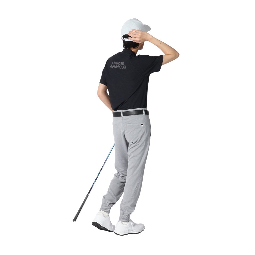 アンダーアーマー（UNDER ARMOUR）（メンズ）ゴルフウェア 半袖 Match play モックネック シャツ 6003634 001
