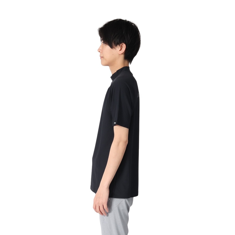アンダーアーマー（UNDER ARMOUR）（メンズ）ゴルフウェア 半袖 Match play モックネック シャツ 6003634 001