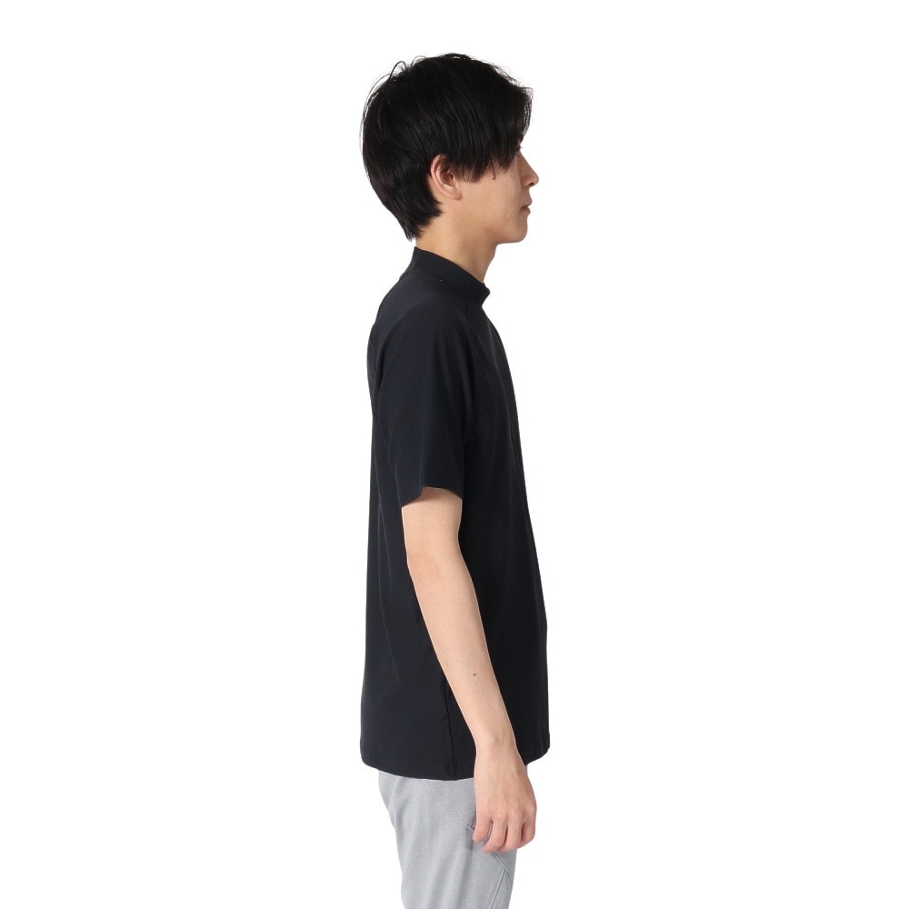 アンダーアーマー（UNDER ARMOUR）（メンズ）ゴルフウェア 半袖 Match play モックネック シャツ 6003634 001