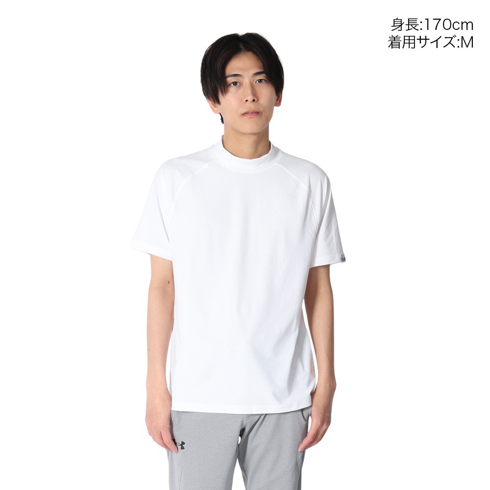アンダーアーマー（UNDER ARMOUR）（メンズ）ゴルフウェア 半袖 Match play モックネック シャツ 6003634 100