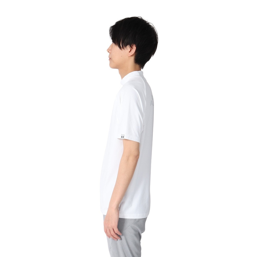 アンダーアーマー（UNDER ARMOUR）（メンズ）ゴルフウェア 半袖 Match play モックネック シャツ 6003634 100