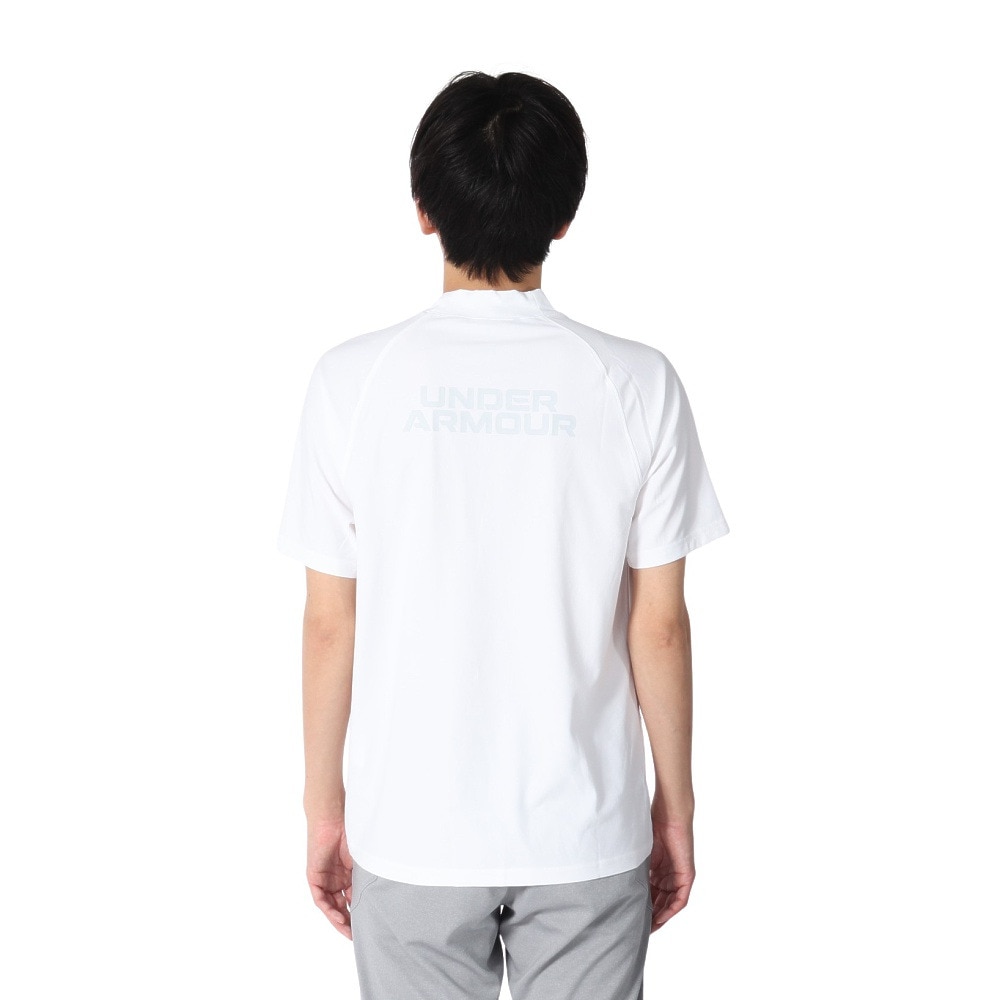 アンダーアーマー（UNDER ARMOUR）（メンズ）ゴルフウェア 半袖 Match play モックネック シャツ 6003634 100