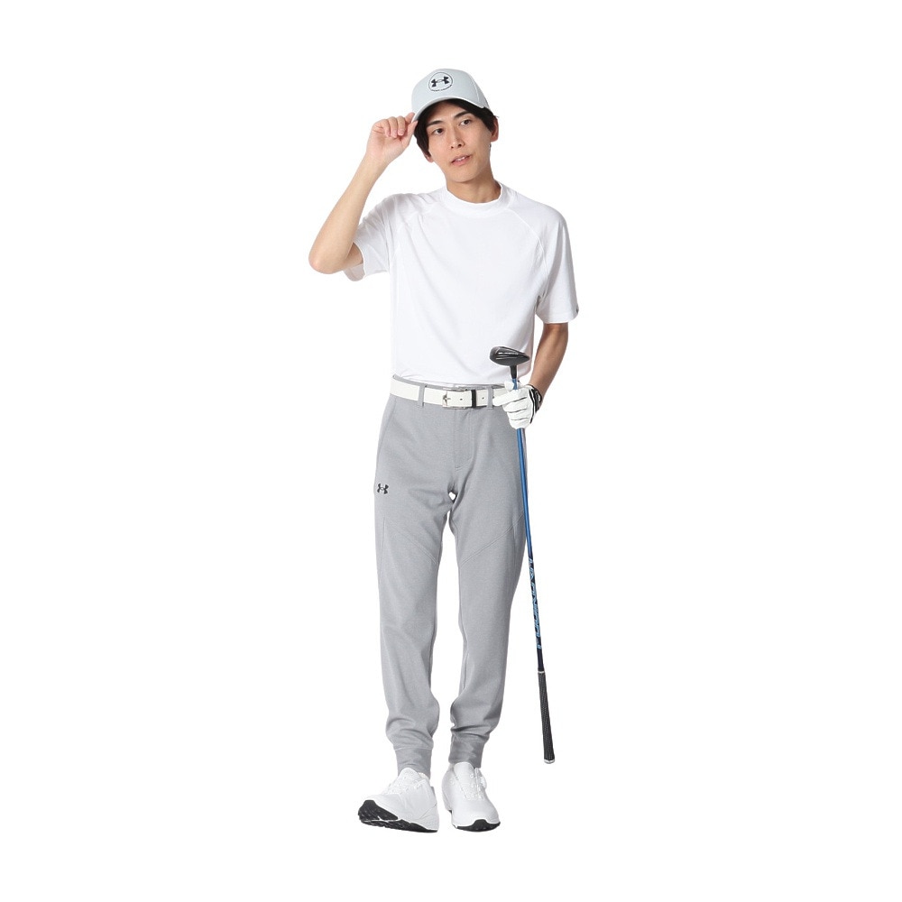 アンダーアーマー（UNDER ARMOUR）（メンズ）ゴルフウェア 半袖 Match play モックネック シャツ 6003634 100