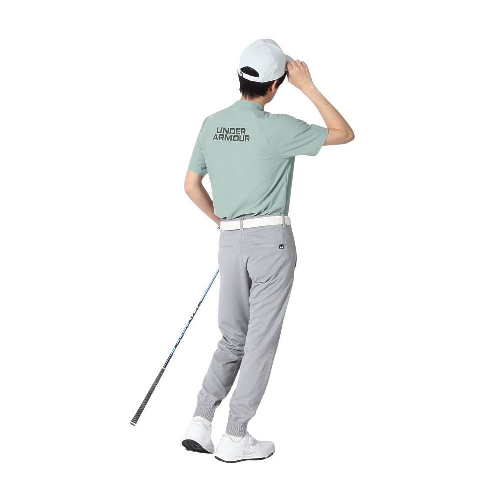 アンダーアーマー（UNDER ARMOUR）（メンズ）ゴルフウェア 半袖 Match play モックネック シャツ 6003634 348