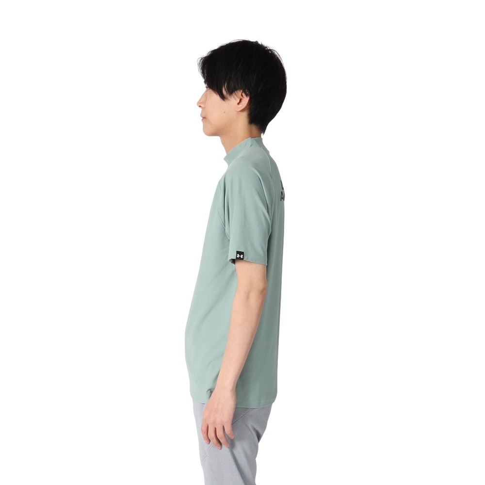 アンダーアーマー（UNDER ARMOUR）（メンズ）ゴルフウェア 半袖 Match play モックネック シャツ 6003634 348