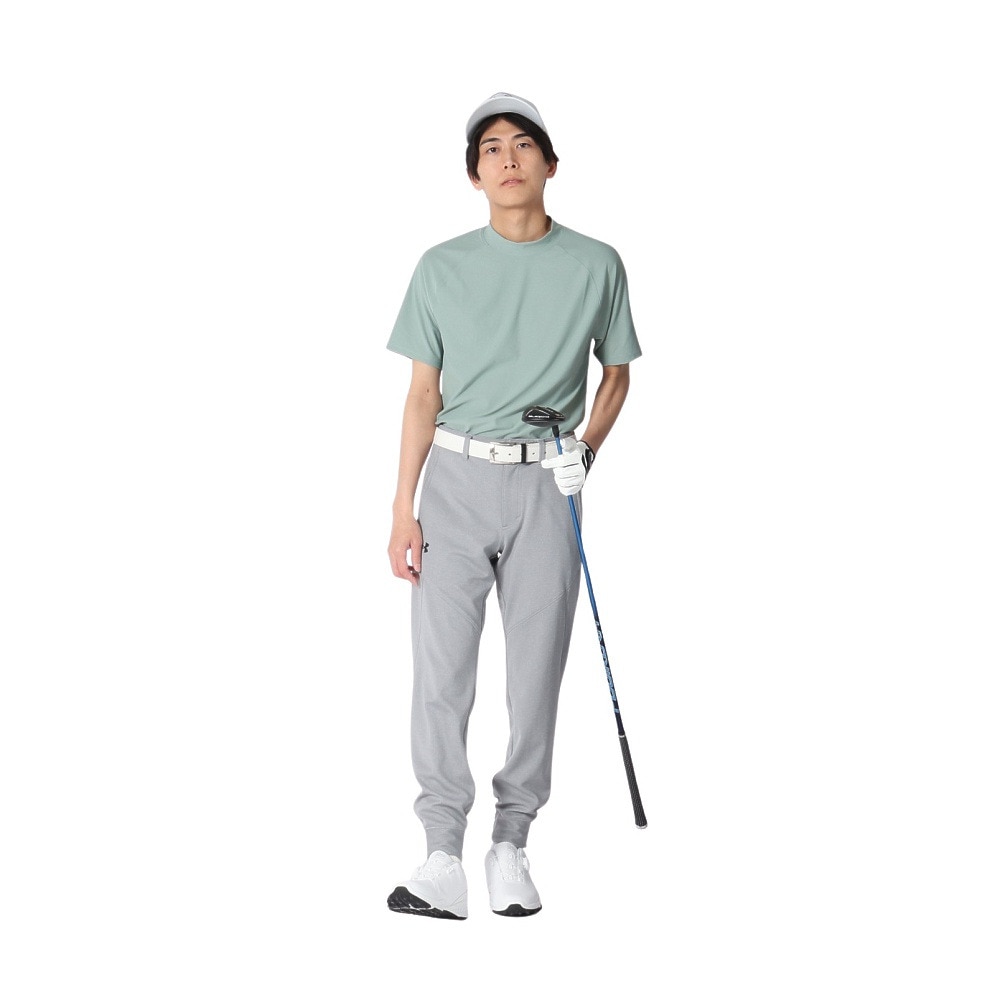 アンダーアーマー（UNDER ARMOUR）（メンズ）ゴルフウェア 半袖 Match play モックネック シャツ 6003634 348