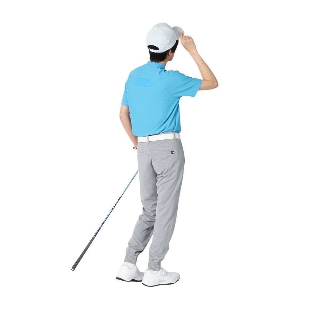 アンダーアーマー（UNDER ARMOUR）（メンズ）ゴルフウェア 半袖 Match play モックネック シャツ 6003634 452