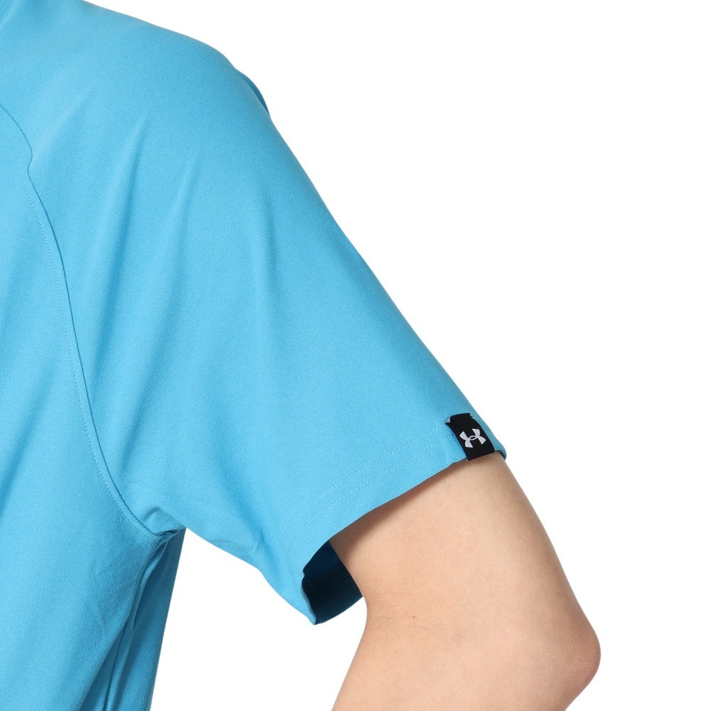 アンダーアーマー（UNDER ARMOUR）（メンズ）ゴルフウェア 半袖 Match play モックネック シャツ 6003634 452