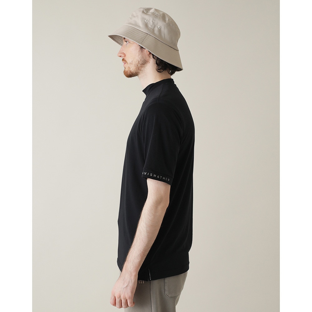 トラヴィスマシュー（Travis Mathew）（メンズ）ゴルフウェア 速乾 モックネック 半袖モックネックTシャツ 7AL014-0BLK