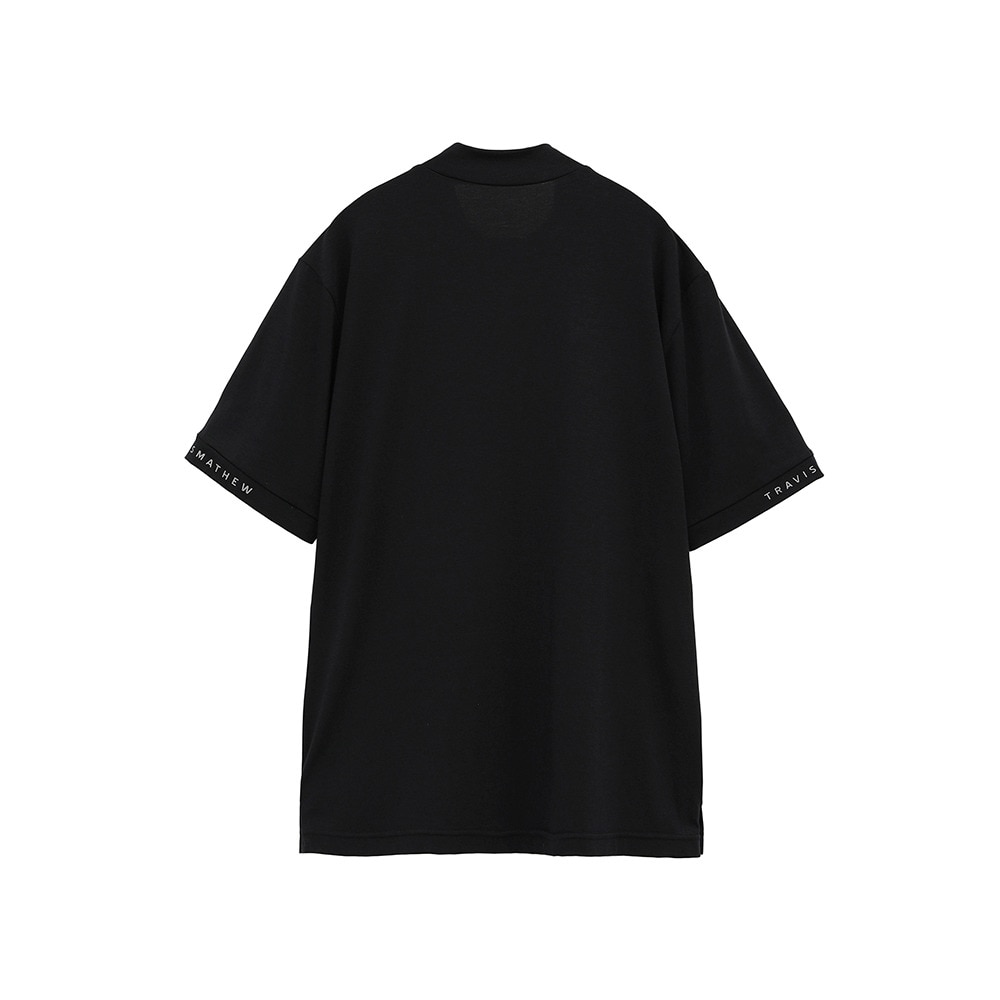 トラヴィスマシュー（Travis Mathew）（メンズ）ゴルフウェア 速乾 モックネック 半袖モックネックTシャツ 7AL014-0BLK