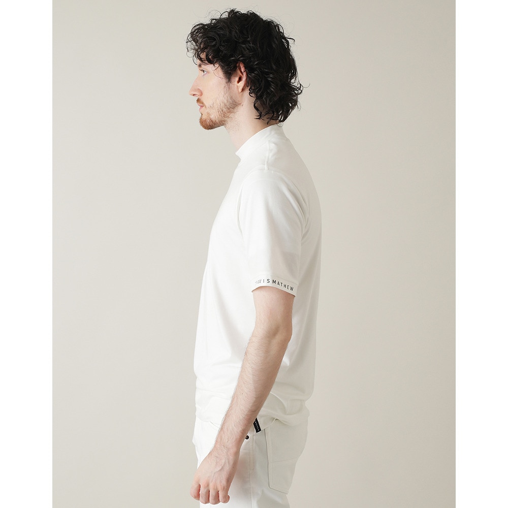 トラヴィスマシュー（Travis Mathew）（メンズ）ゴルフウェア 速乾 モックネック 半袖モックネックTシャツ 7AL014-1WHT