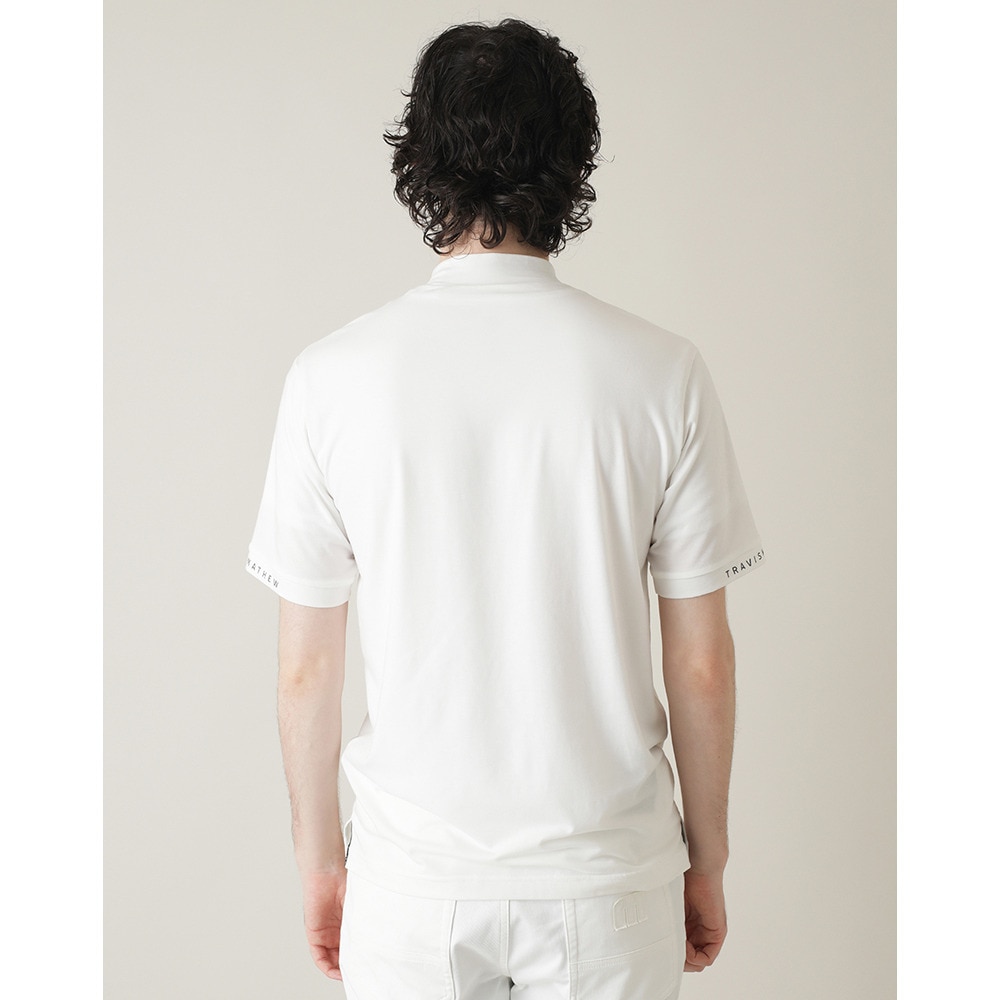 トラヴィスマシュー（Travis Mathew）（メンズ）ゴルフウェア 速乾 モックネック 半袖モックネックTシャツ 7AL014-1WHT