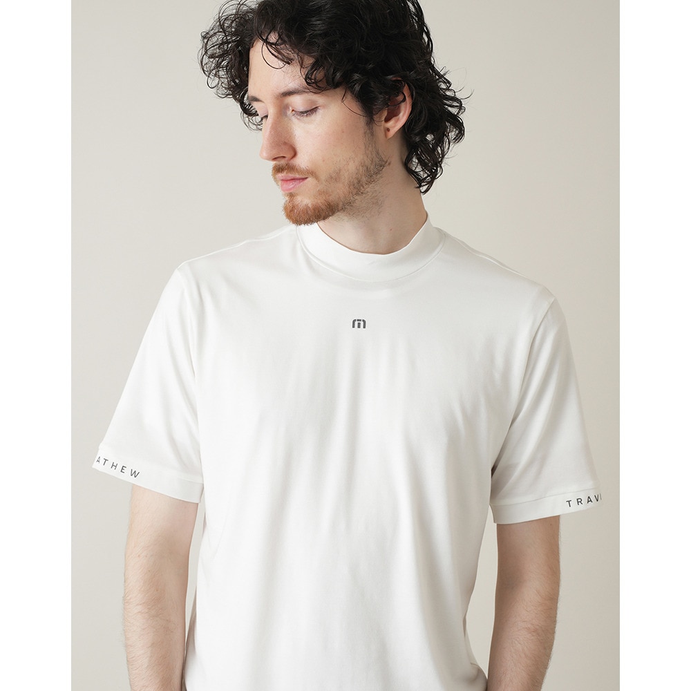 トラヴィスマシュー（Travis Mathew）（メンズ）ゴルフウェア 速乾 モックネック 半袖モックネックTシャツ 7AL014-1WHT