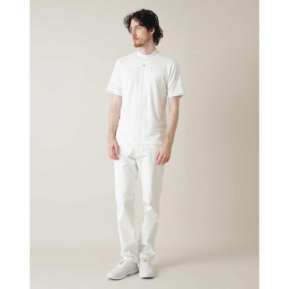 トラヴィスマシュー（Travis Mathew）（メンズ）ゴルフウェア 速乾 モックネック 半袖モックネックTシャツ 7AL014-1WHT